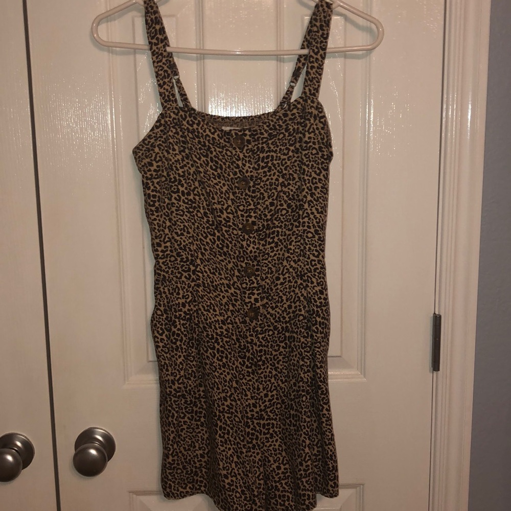 Cheetah Print Romper